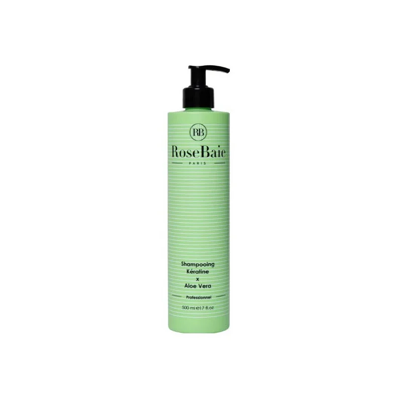 Rosebaie shampoing à la kératine et à l’aloe vera 500ml