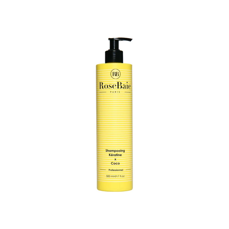 Rosebaie shampoing à la kératine et à l’huile de coco 500ml