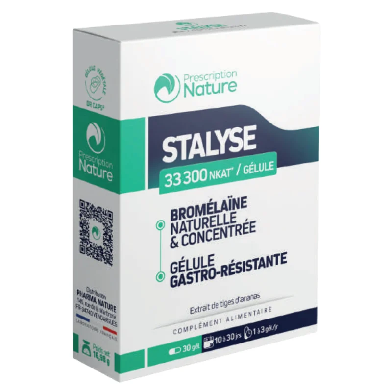 Prescription Nature Stalyse 30 gélules