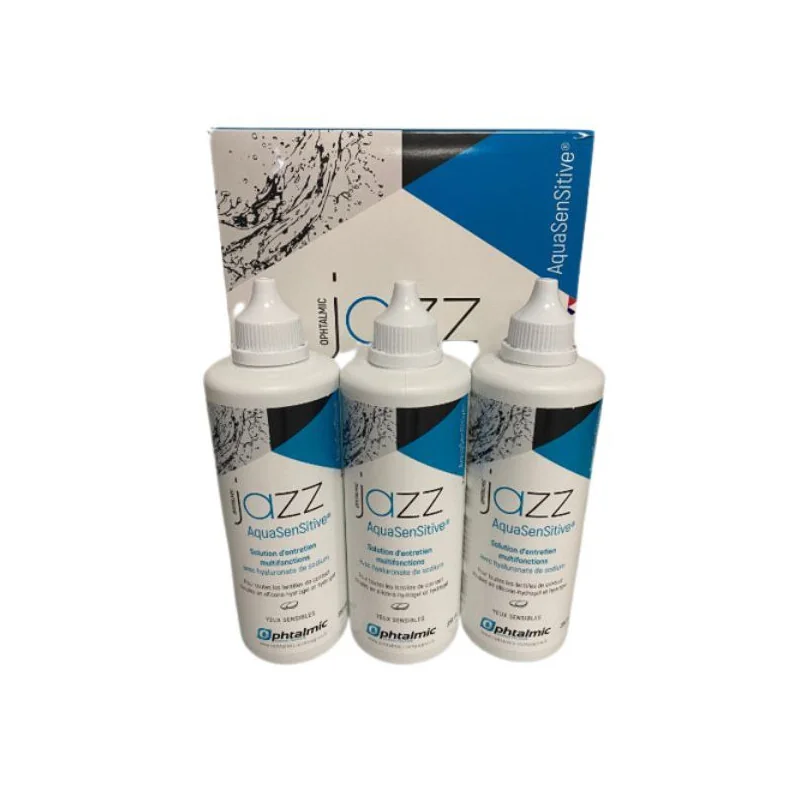 Ophtalmique Jazz aquasensitive 3x350ml