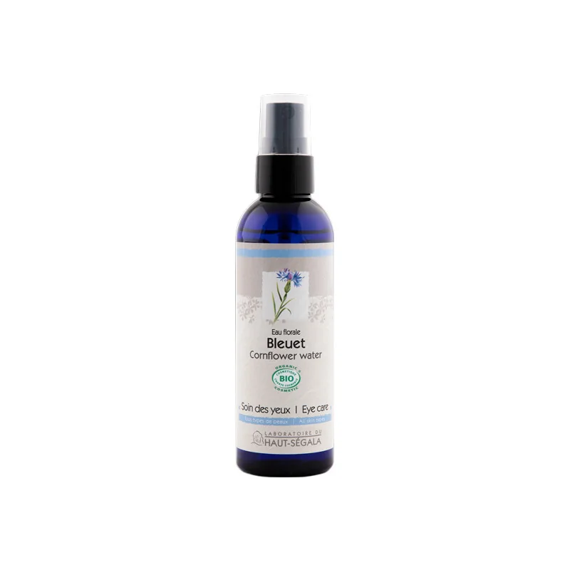 Haut Ségala eau florale de bleuet certifiée bio 100ml