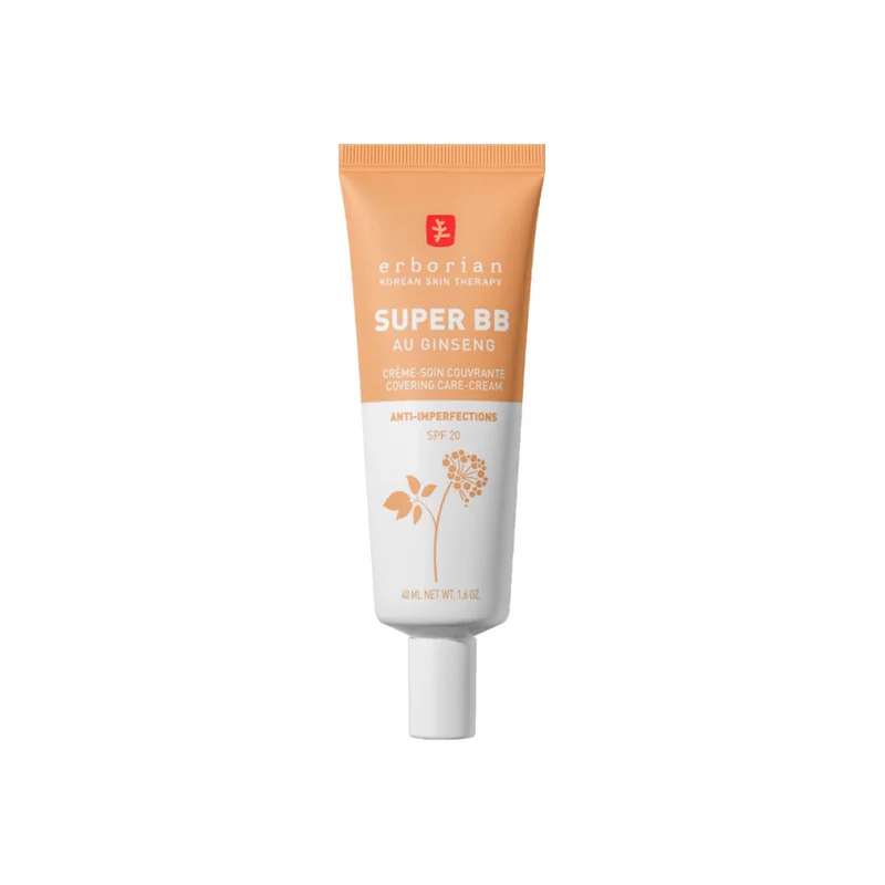 Erborian super BB au ginseng crème soin couvrante doré 40ml