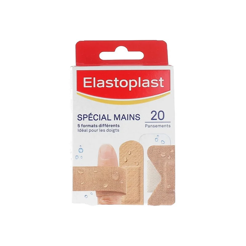 Elastoplast spécial mains 20 pansements
