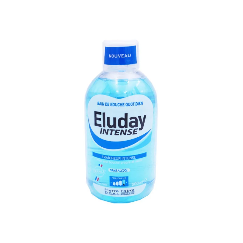 Eluday intense bain de bouche quotidien fraîcheur 500ml