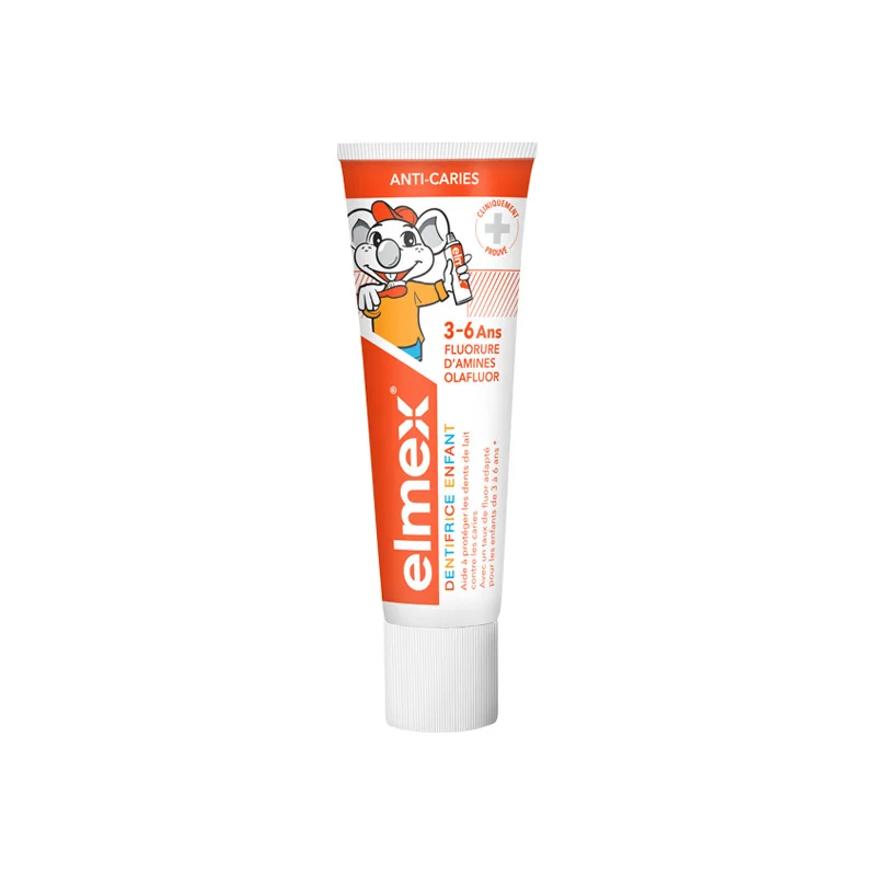 Elmex dentifrice enfant 3-6 ans 50ml