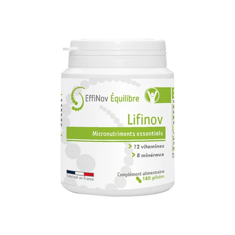 Effinov Lifinov micronutriments essentiels 180 gélules