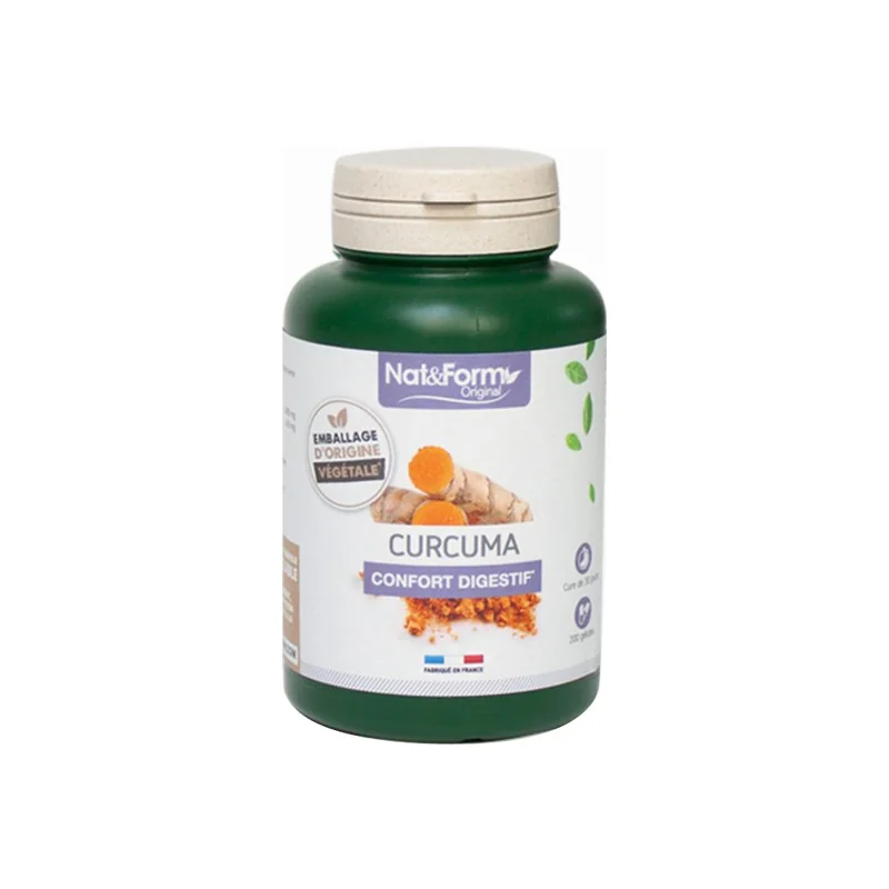 Nat&Form Curcuma 200 gélules