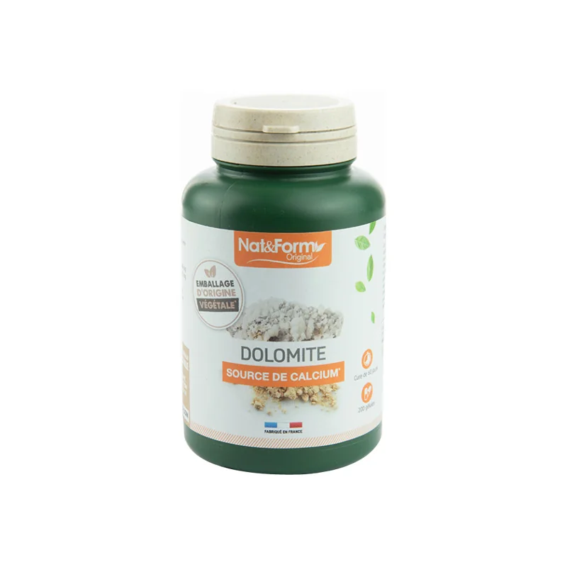 Nat&Form Dolomite 200 gélules