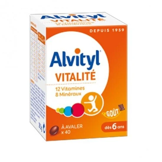 Alvityl multivitamines 40 comprimés