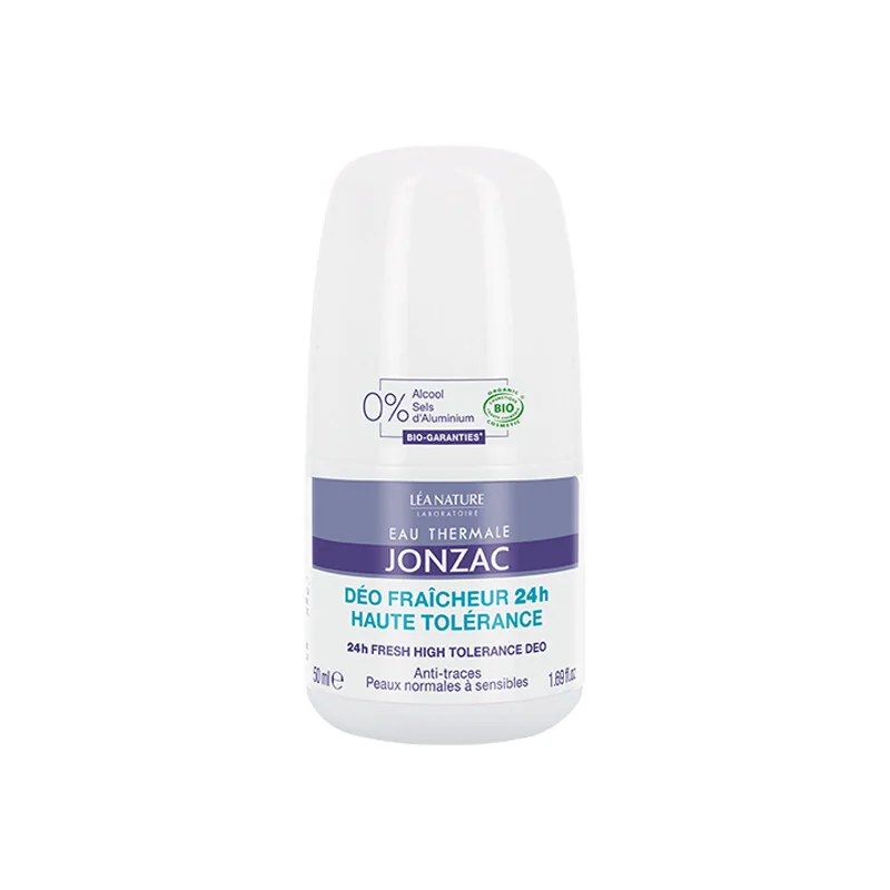 Jonzac déo fraîcheur 24h haute tolérance bio 50ml