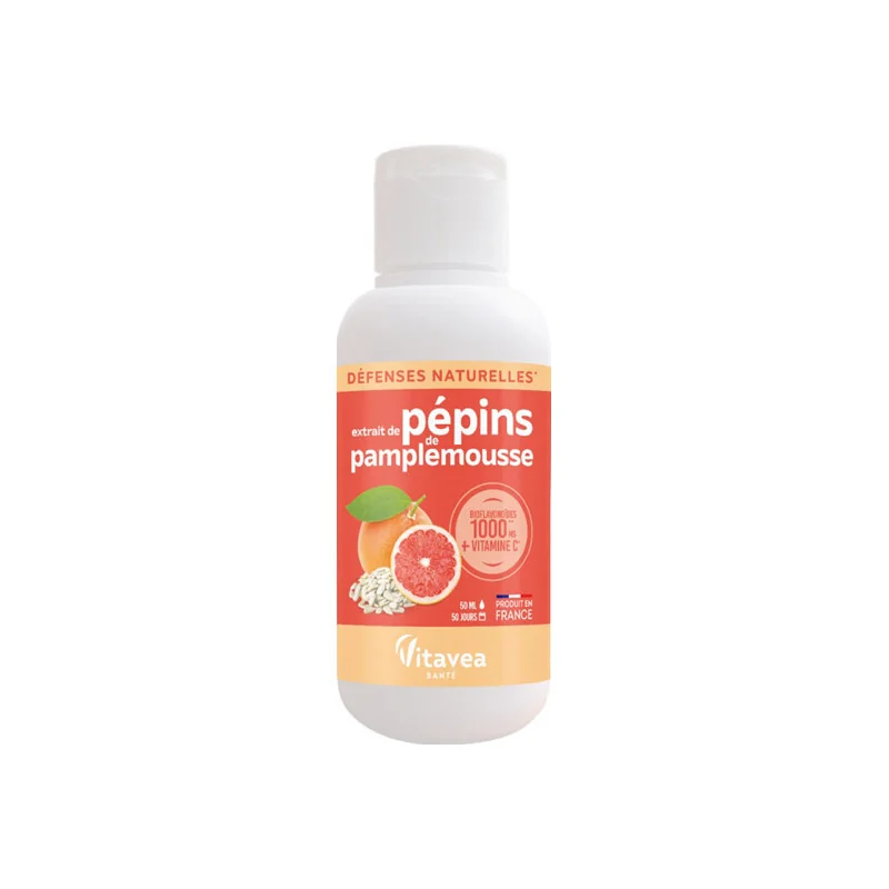 Vitavea Défenses naturelles extrait de pépins de pamplemousse 50ml