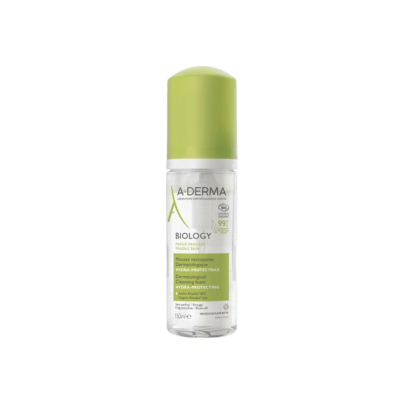 A-Derma Biology mousse nettoyante hydra-protectrice 150ml