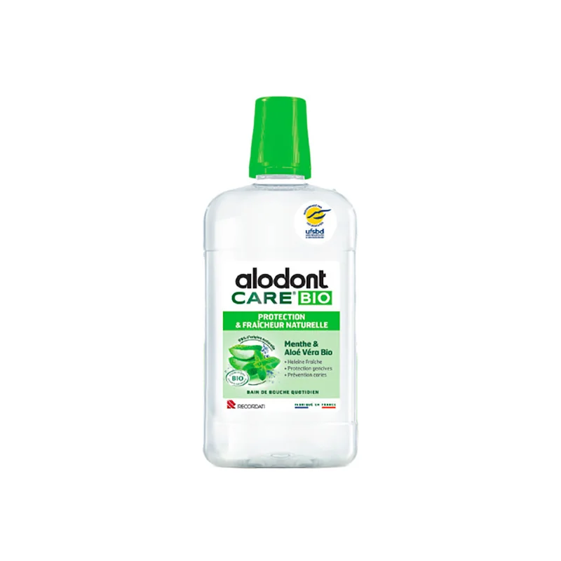 Alodont Care Bio bain de bouche protection & fraîcheur naturelle 500ml