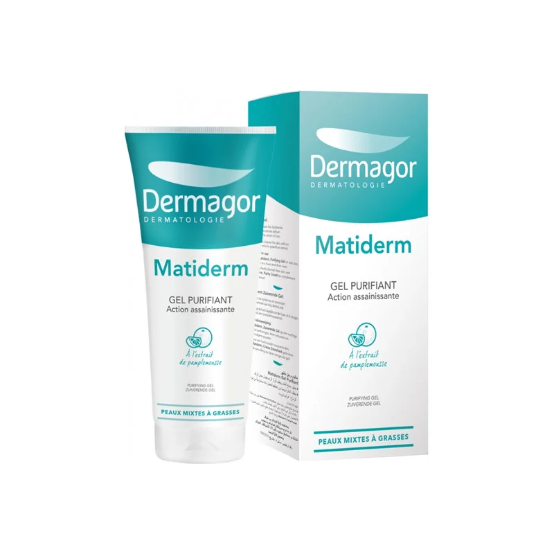 Dermagor Matiderm gel purifiant 200ml