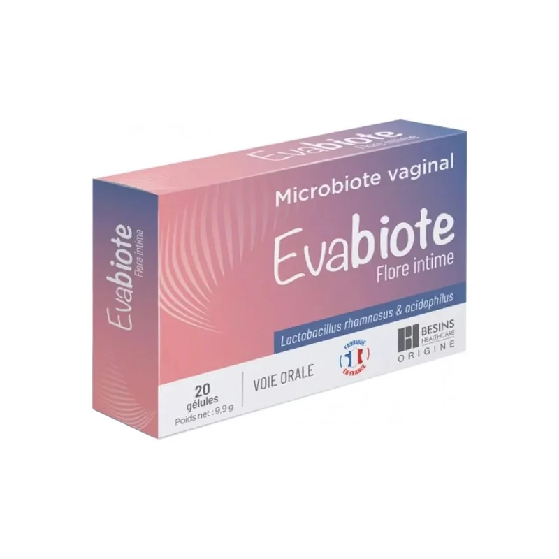 Besins Healthcare Evabiote Flore intime 20 gélules