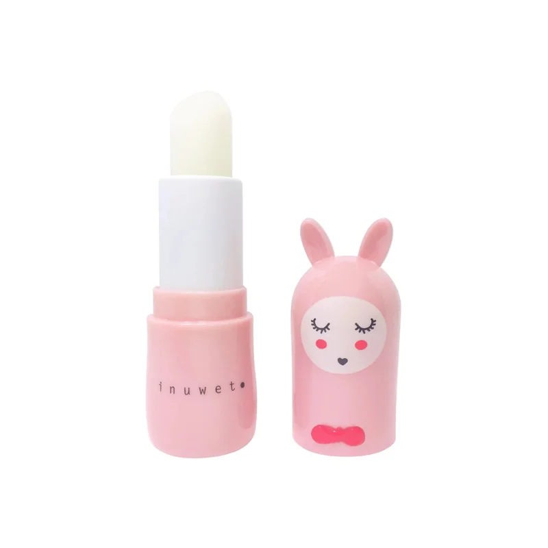 Inuwet Bunny en Rose baume à lèvres fraise