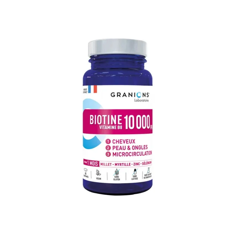 Granions Biotine 10 000 µg 60 comprimés