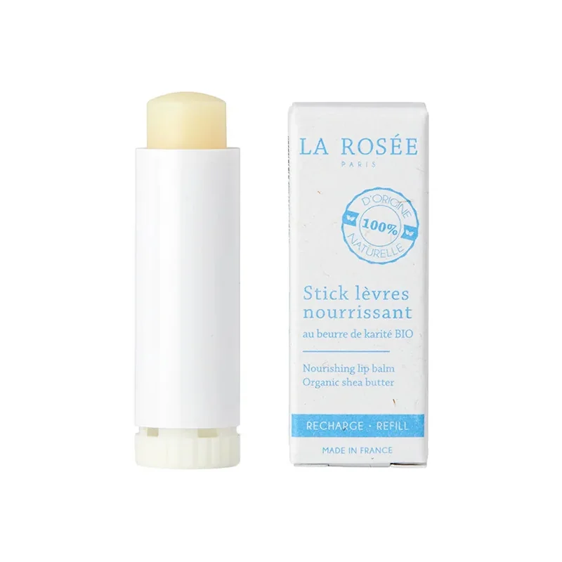 La Rosée recharge stick lèvre nourrissant bio
