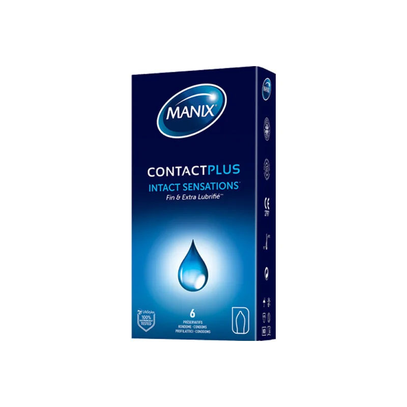 Manix Contact Intact Sensations 6 préservatifs