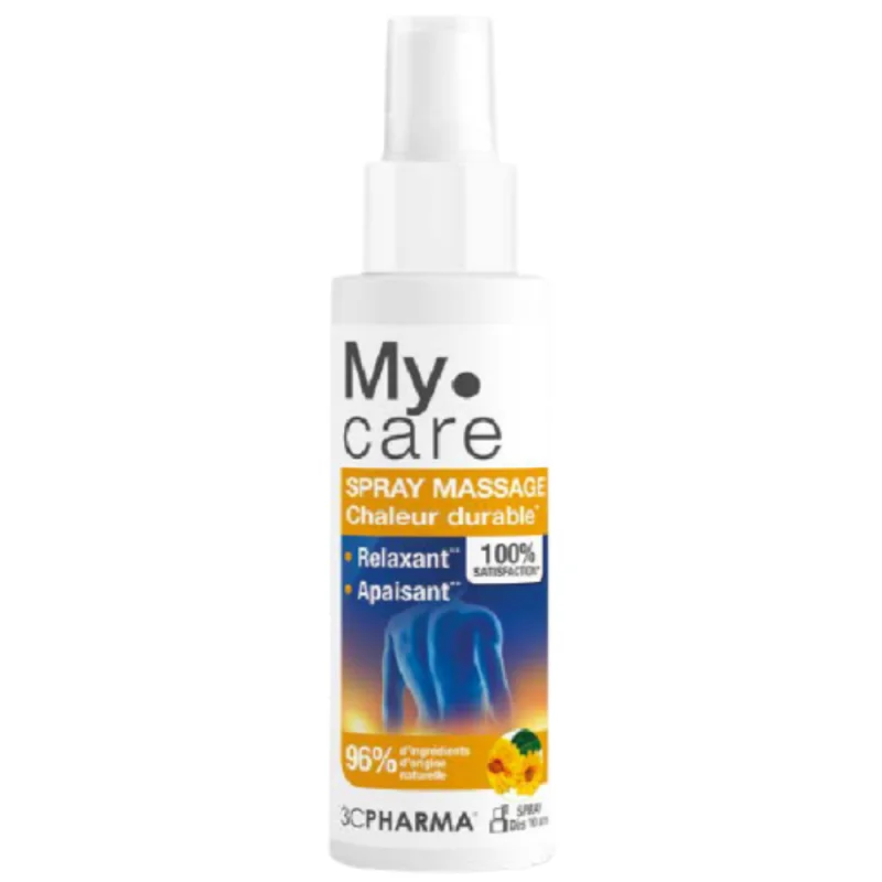 3C Pharma My Care Spray Massage Chaleur Durable 100ml
