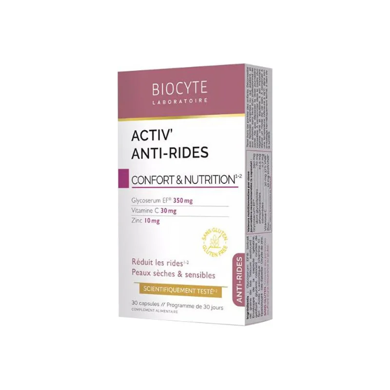 Biocyte Activ' Anti-Rides 30 capsules
