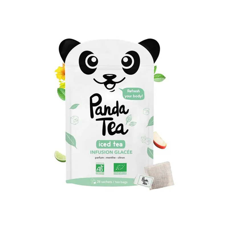 Panda Tea Iced Detox menthe citron 28 sachets