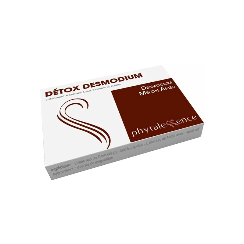 Phytalessence Détox Desmodium étui de 10 gélules