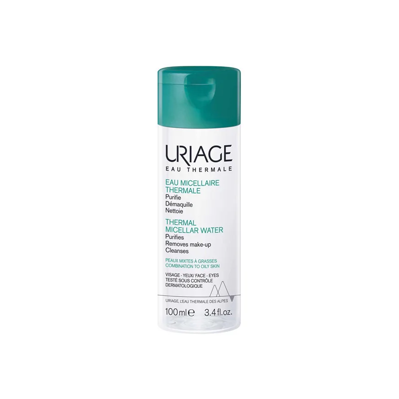 Uriage Eau Micellaire Thermale peaux mixtes à grasses 100ml
