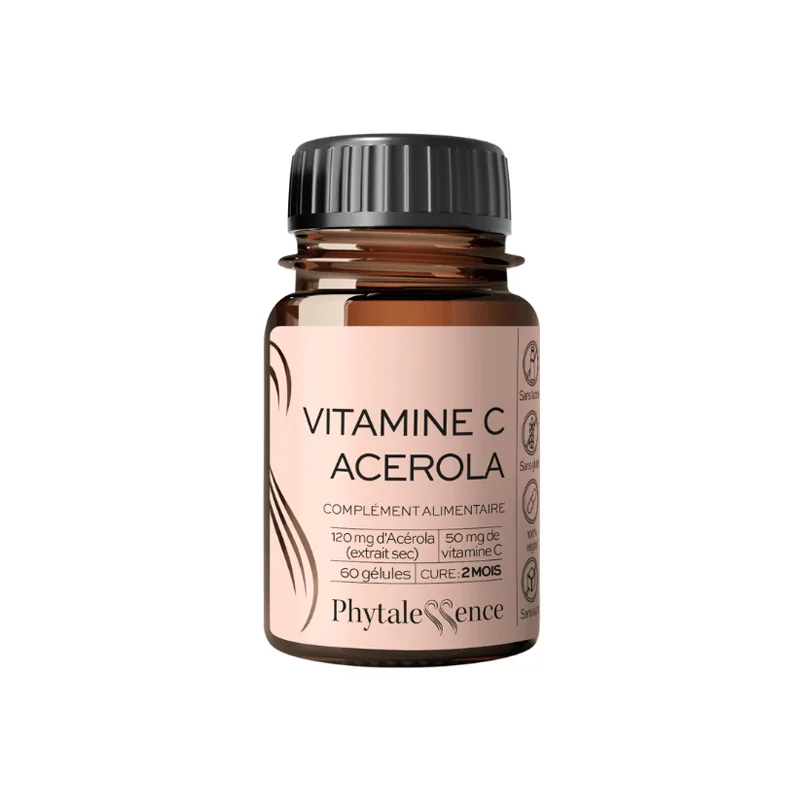 Phytalessence Vitamine C Acérola 60 gélules