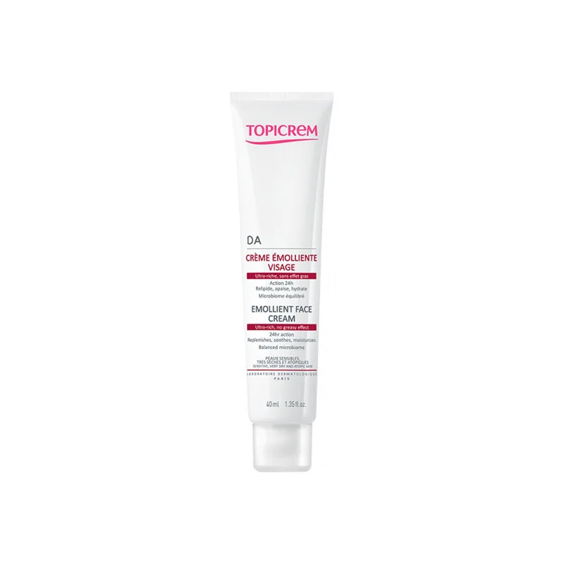 Topicrem DA crème émolliente visage 40ml