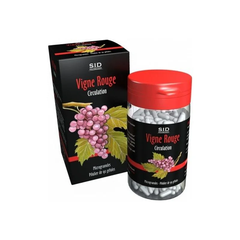 SID Nutrition Vigne Rouge 90 gélules