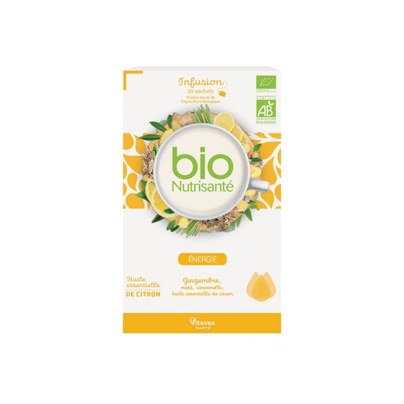 Vitavea infusion bio Énergie 20 sachets