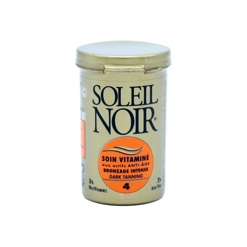 Soleil Noir IP4 crème soin vitaminé bronzage intense 20ml