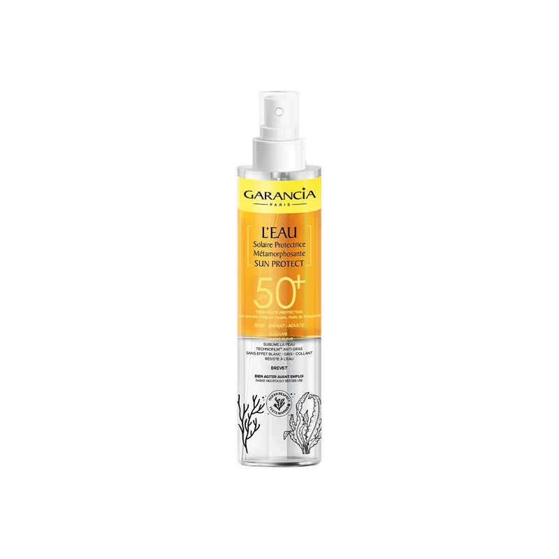 Garancia L'Eau Solaire Protectrice Métamorphosante spf50+ 150ml