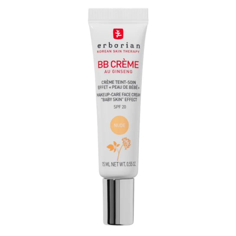 Erborian BB Crème au Ginseng Teinte Nude - 15ml