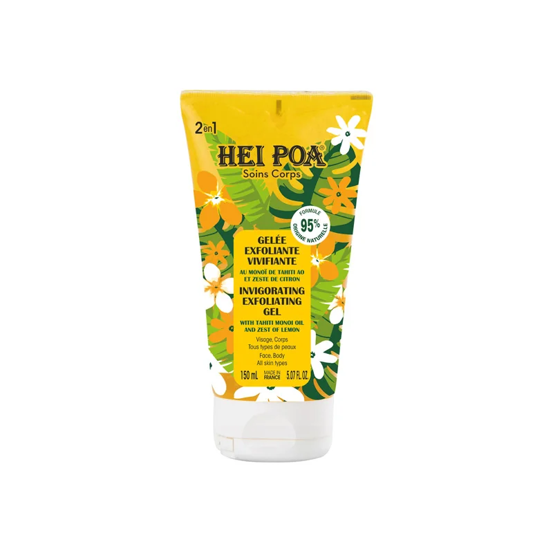 Hei Poa gelée exfoliante vivifiante Monoï 150ml