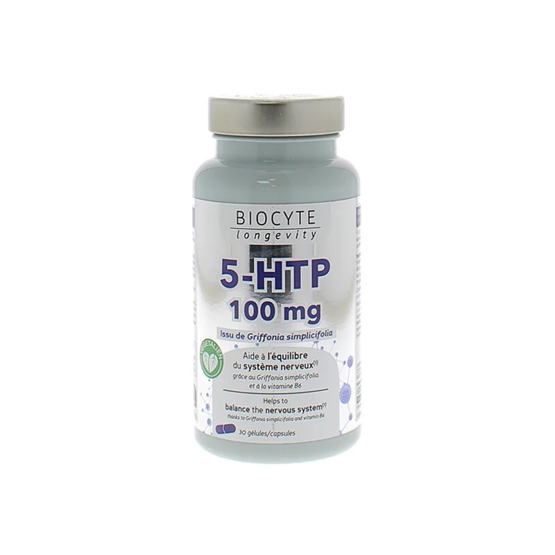 Biocyte 5-HTP 100mg 30 gélules /capsules