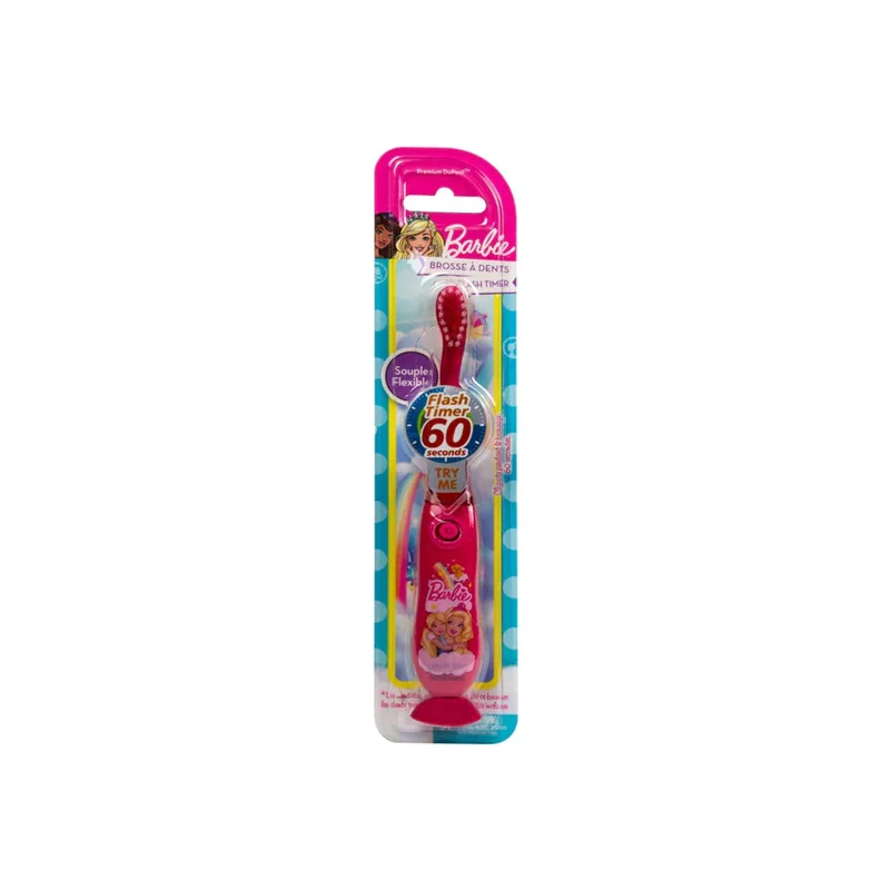 Tinokou Barbie brosse à dents lumineuse pour enfant
