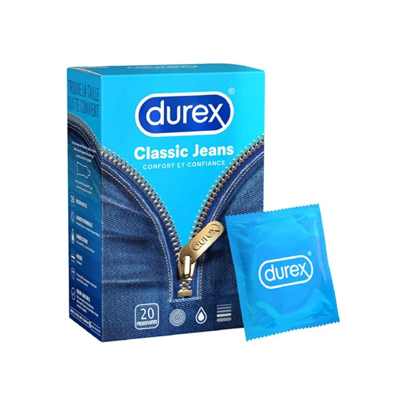 Durex Classic Jeans 20 préservatifs