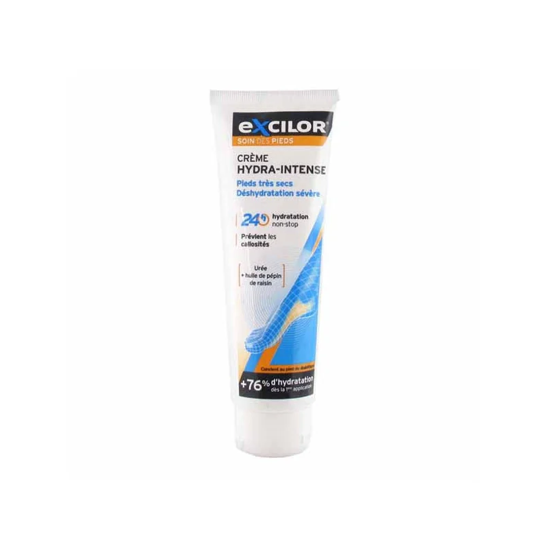 Excilor Soin des pieds crème hydra-intense 125ml