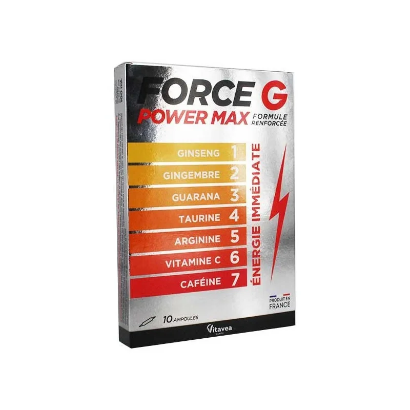 Vitavea Force G Power Max 10 ampoules