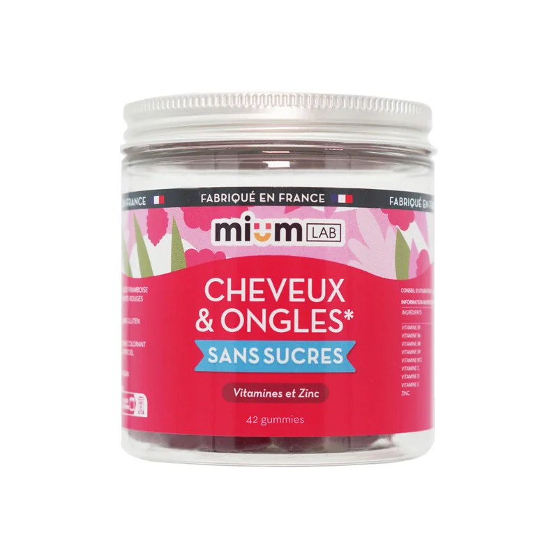 Mium Lab Cheveux & Ongles 42 gummies