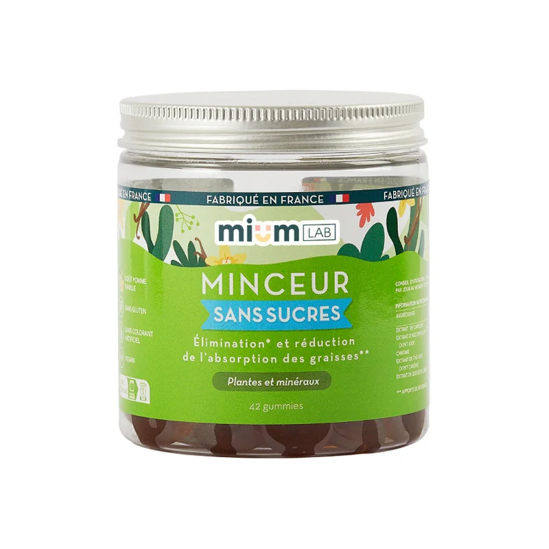 Mium Lab Minceur sans sucres 42 gummies