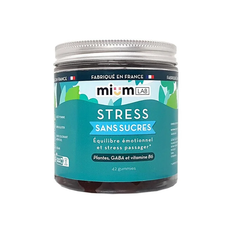 Mium Lab  Stress sans sucres 42 gummies