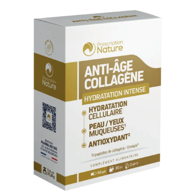 Prescription Nature Anti-Âge Collagène 60 gélules