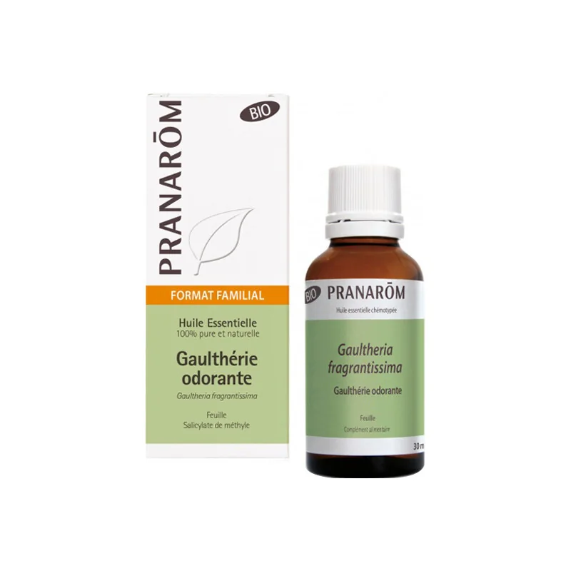 Pranarôm huile essentielle Gaulthérie odorante bio 30ml