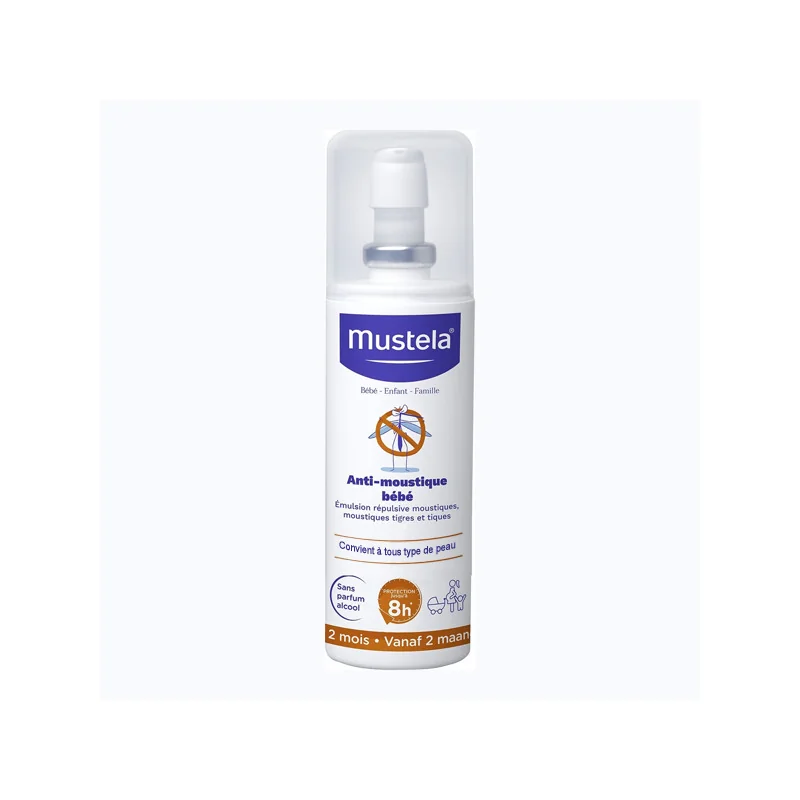 Mustela anti-moustique bébé 100ml