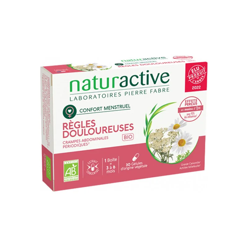 Naturactive règles douloureuses bio 30 gélules