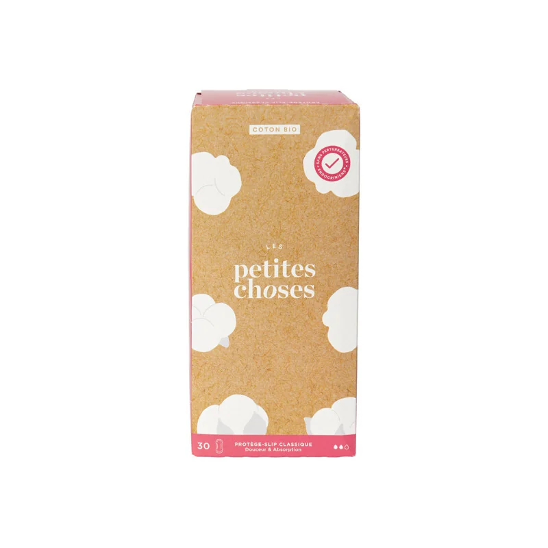 Les Petites Choses Protege Slip Classique coton bio boîte de 30
