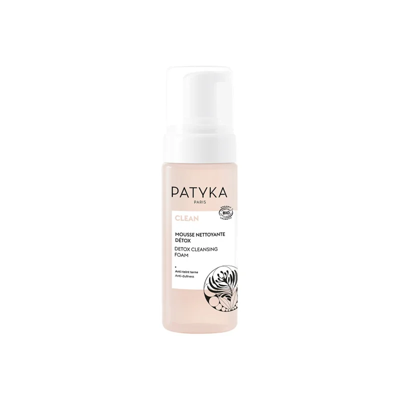 Patyka Clean mousse nettoyante détox bio 150ml